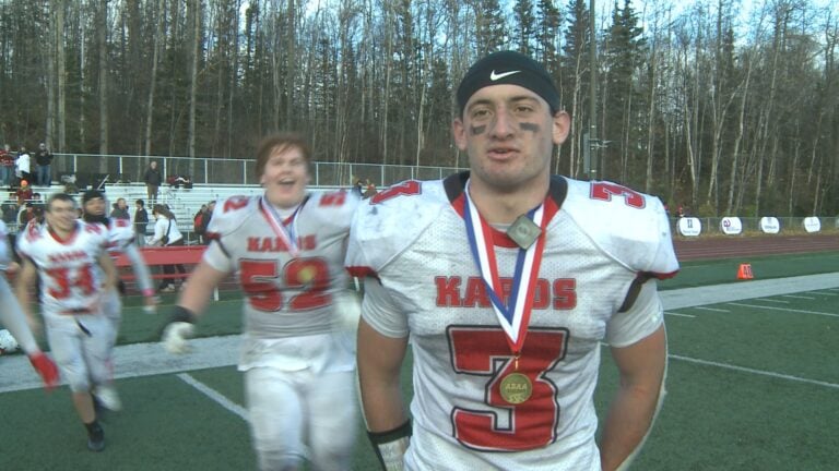 AOTW: Snowden Bear Williams makes name known in Alaska football with dominant championship performance