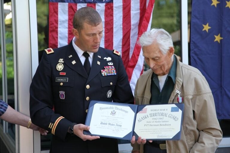 The last known Alaska Territorial Guard soldier dies at 101