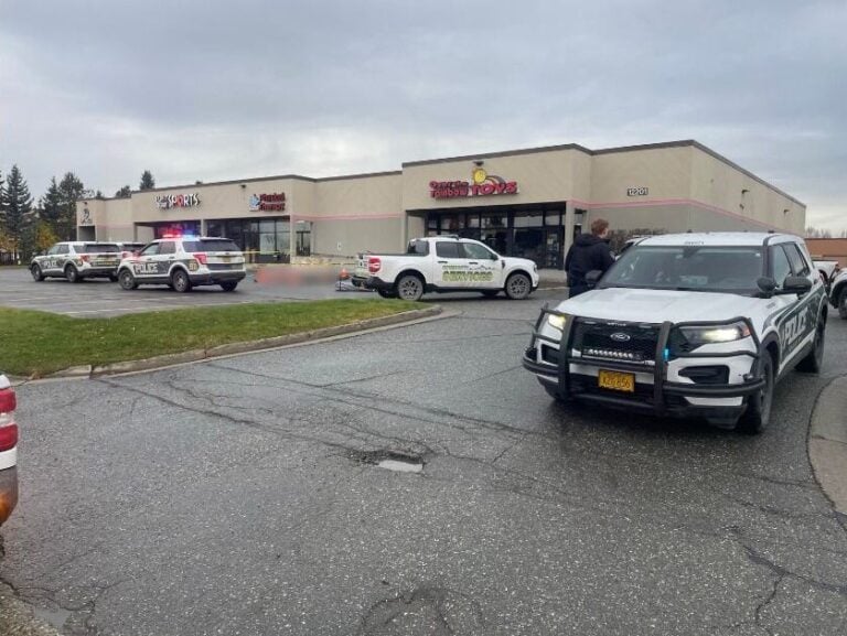 Police involved in shooting at south Anchorage parking lot