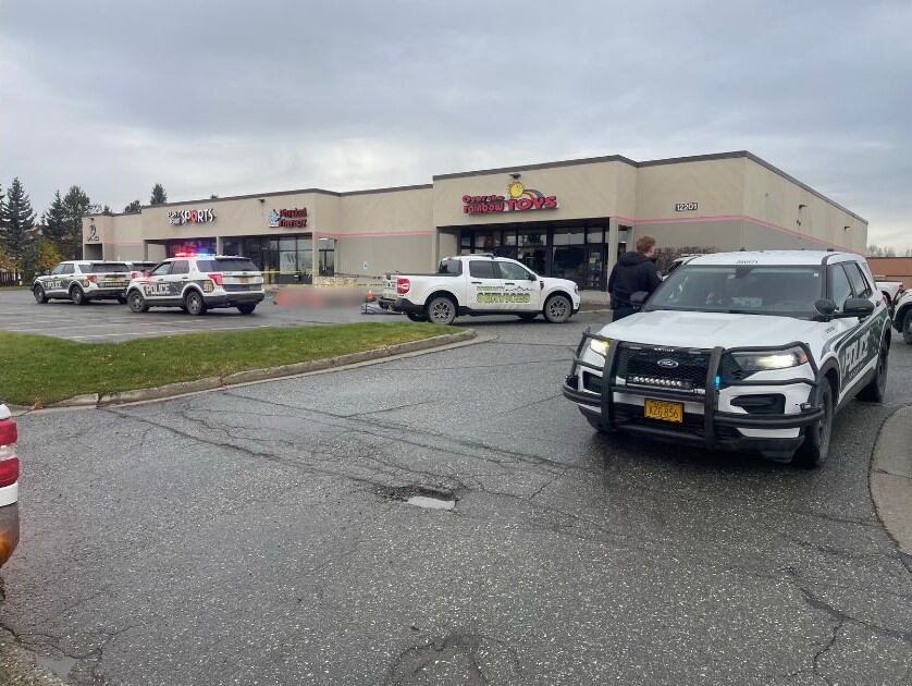 Police involved in shooting at south Anchorage parking lot